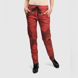 Alembika Iconic Stretch Jeans in Desires Red